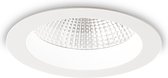 Ideal Lux Basic - Inbouwspot Modern - Wit - Universeel - B:14.4cm - L:14.4cm - Aluminium - Spotjes verlichting - Inbouw - Opbouw - Spots - Spotje - Voor Binnen