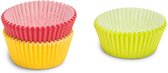 Patisse cakevormpjes gekleurd 150 st 5cm