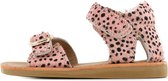 Sandalen | Meisjes | Pink Black Dots | Leer | Shoesme | Maat 24