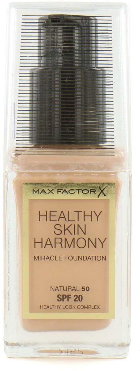 Bol.com Max Factor Healthy Skin Harmony Foundation - 050 Natural aanbieding