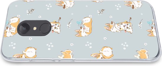 Coque Xiaomi Redmi 5 - Motif - Chien - Corgi - Garçons - Filles - Enfants - Kids - Coque de téléphone en Siliconen