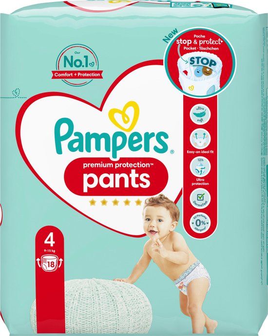 Pampers Premium Protection Taille 4, Langes x86