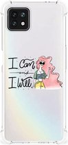 Telefoonhoesje  OPPO A53 5G | A73 5G Leuk Case met transparante rand i Can