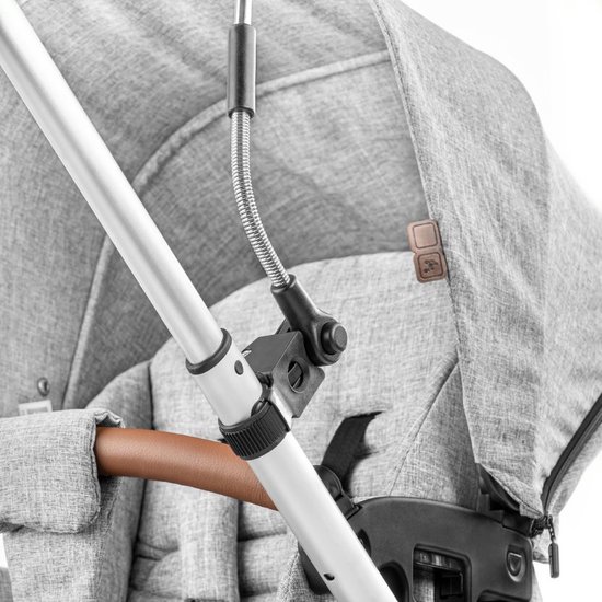 Reer ShineSafe kinderwagen parasol Grey Melange van Reer — afbeelding 4