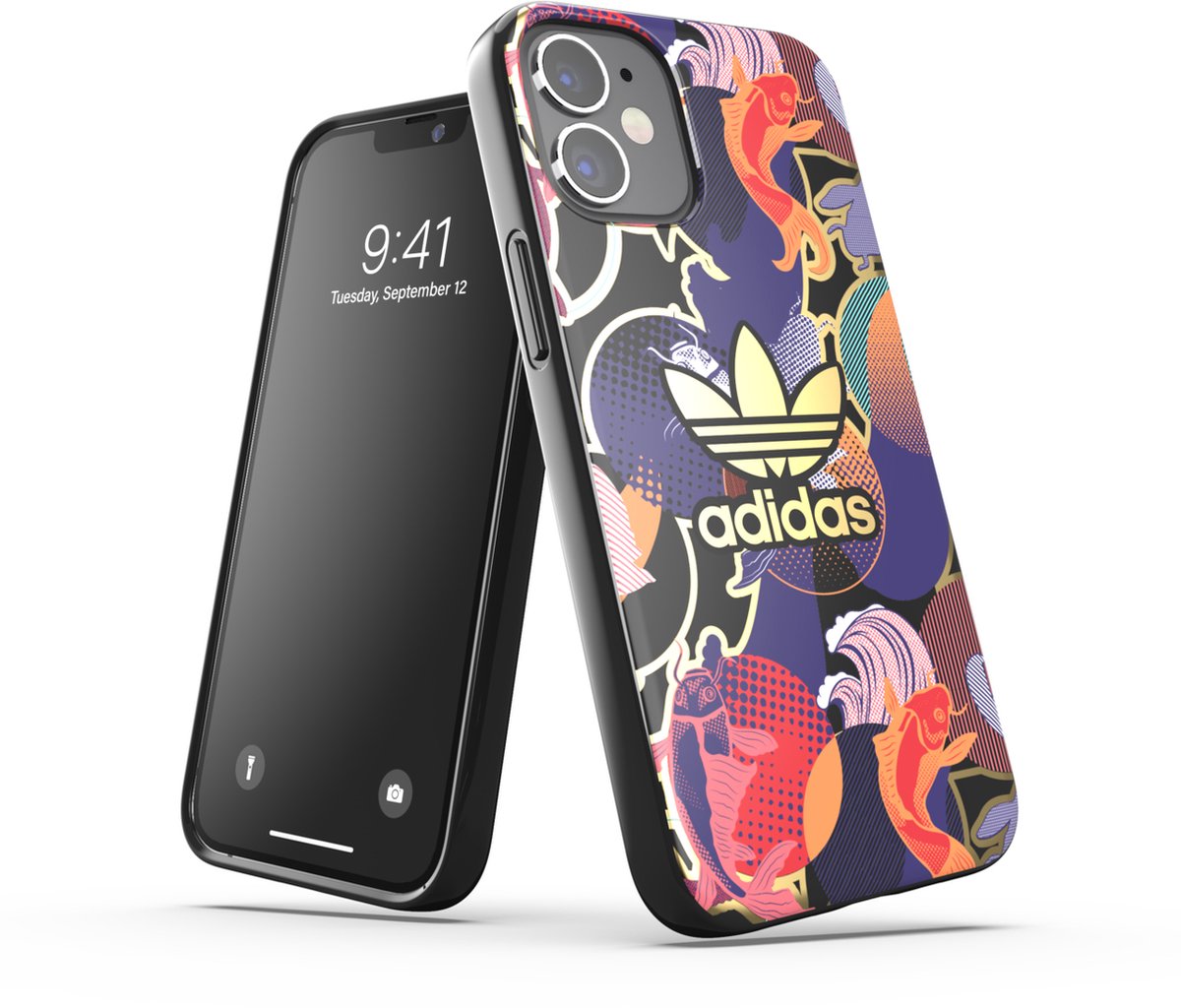adidas Snap Case AOP CNY TPU hoesje voor iPhone 12 mini - kleurrijk
