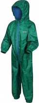 regenpak Pobble junior polyamide groen mt 4 jaar