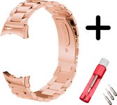 Samsung Gear Fit 2 Pro bandje staal rosé goud + toolkit