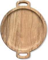 Stuff Deluxe Servendo houten ronde plank 40x50cm acacia