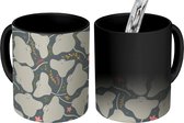Magische Mok - Foto op Warmte Mokken - Koffiemok - Dieren - Patronen - Zee - Magic Mok - Beker - 350 ML - Theemok