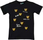 B'Chill jongens t-shirt Paul Be Wild Black