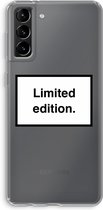 Case Company® - Samsung Galaxy S21 Plus hoesje - Limited edition - Soft Cover Telefoonhoesje - Bescherming aan alle Kanten en Schermrand