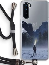 Case Company® - OnePlus Nord hoesje met Koord - Wanderlust - Telefoonhoesje met Zwart Koord - Bescherming aan alle Kanten en Over de Schermrand
