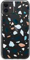 Case Company® - iPhone 11 hoesje - Terrazzo N°13 - Soft Cover Telefoonhoesje - Bescherming aan alle Kanten en Schermrand