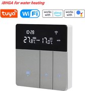 Slimme Thermostaat voor CV - Slimme Thermostaat WiFi - Smart Thermostaat - Digitale Thermostaat - Temperatuurmeter Binnen - i8HGA WIFI