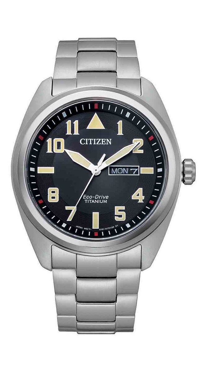 Citizen BM8560-88EE Horloge - Titanium - Zilverkleurig - Ø 41 mm