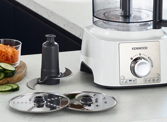 Kenwood Multipro Express FDP65.450WH - Foodprocessors - Wit - 1000 Watt - 3 Liter mengkom