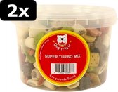 2x DOG TREATZ SUPER TURBO MIX 1400GR