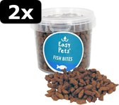 2x EASYPETS FISH BITES KAT 150GR