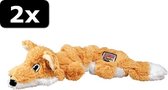 2x KONG SCRUNCH KNOTS FOX 8,5X5X23CM