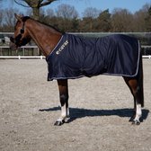 Cavar Zomerdeken Paard Donkerblauw 205 cm - paardendeken - paardenspullen