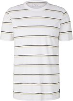 TOM TAILOR striped t-shirt Heren T-shirt - Maat S