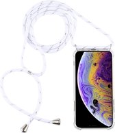 Mobigear Doorzichtig Telefoonhoesje geschikt voor Apple iPhone XS Flexibel TPU | Mobigear Lanyard Hoesje met koord | Doorzichtig Hoesje iPhone XS - Transparant