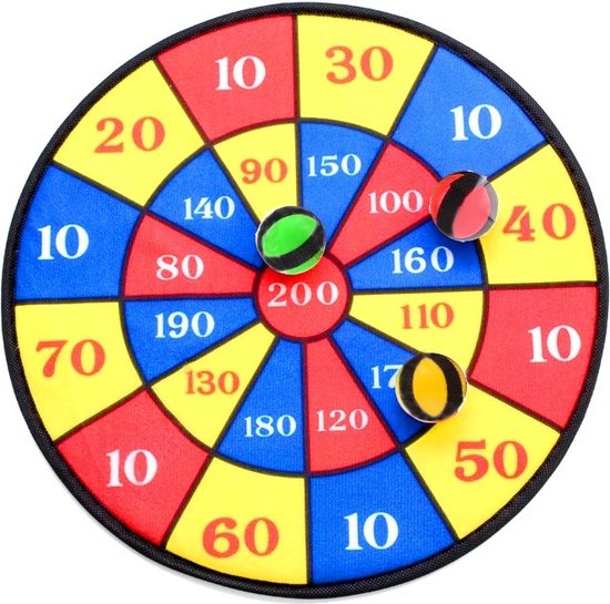 Sportline klitteband Dartspel 38 cm van Sportline — afbeelding 4