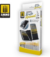 AMMO MIG 8580 Brush Arsenal - Brush Organizer and Protective Storage Pense(e)l(en)-