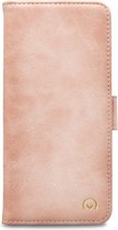 Apple iPhone SE (2022) Hoesje - Mobilize - Elite Gelly Serie - Kunstlederen Bookcase - Soft Pink - Hoesje Geschikt Voor Apple iPhone SE (2022)