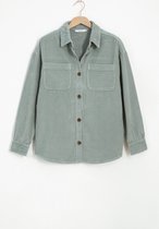Sissy-Boy - lichtgroen corduroy overshirt
