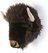 Wanddecoratie pluche buffel