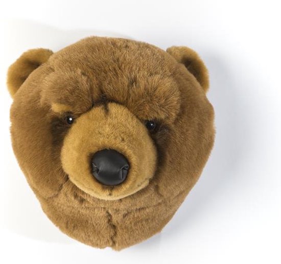 Wild & Soft Beer Oliver Dierenkop Lichtbruin