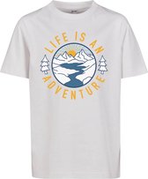 Tshirt Kids Kinder /152- Life Is An Adventure Wit