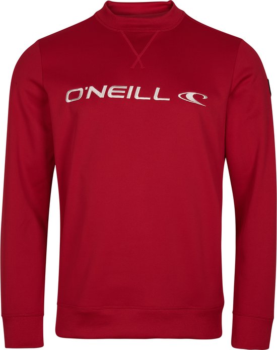 O'Neill Fleeces Men Rutile Crew Haute Red Sporttrui M - Haute Red 100% Polyester