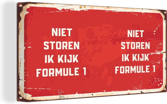 GSHRED F1 Neon Art Poster Formule 1 Canvas Schilderij Wall Art Foto F1 Race Track Prints Woonkamer Woondecoratie Frameloos 50 × 70 cm × 3 stuks