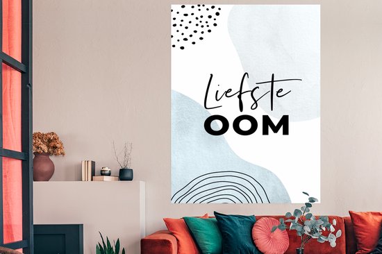 Affiche Proverbes - Citations - 'Cher oncle' - 120x180 cm XXL