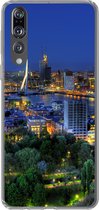 Geschikt voor Huawei P20 Pro hoesje - Rotterdam - Nederland - Skyline - Siliconen Telefoonhoesje