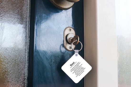 Porte-clés - Boss - Dictionnaire - Travail - Plastique