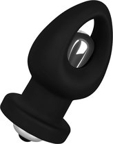 EIS anaal vibrator, anaalplug met vibro kogel, 8 cm, waterdicht (IPX7)
