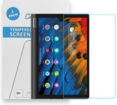 Tablet screenprotector geschikt voor Lenovo Yoga Smart Tab 10.1 - Case-friendly screenprotector - 2 stuks - Tempered Glass - Transparant