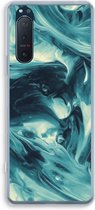 Case Company® - Sony Xperia 5 II hoesje - Dreaming About Whales - Soft Cover Telefoonhoesje - Bescherming aan alle Kanten en Schermrand