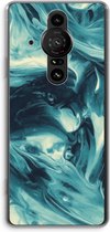Case Company® - Sony Xperia Pro-I hoesje - Dreaming About Whales - Soft Cover Telefoonhoesje - Bescherming aan alle Kanten en Schermrand