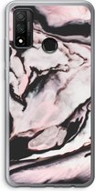 Case Company® - Huawei P Smart (2020) hoesje - Roze stroom - Soft Cover Telefoonhoesje - Bescherming aan alle Kanten en Schermrand