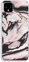 Case Company® - Google Pixel 4 XL hoesje - Roze stroom - Soft Cover Telefoonhoesje - Bescherming aan alle Kanten en Schermrand