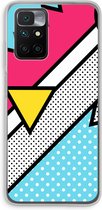 Case Company® - Xiaomi Redmi 10 hoesje - Pop Art #3 - Soft Cover Telefoonhoesje - Bescherming aan alle Kanten en Schermrand
