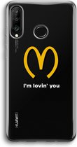 Case Company® - Huawei P30 Lite hoesje - I'm lovin' you - Soft Cover Telefoonhoesje - Bescherming aan alle Kanten en Schermrand