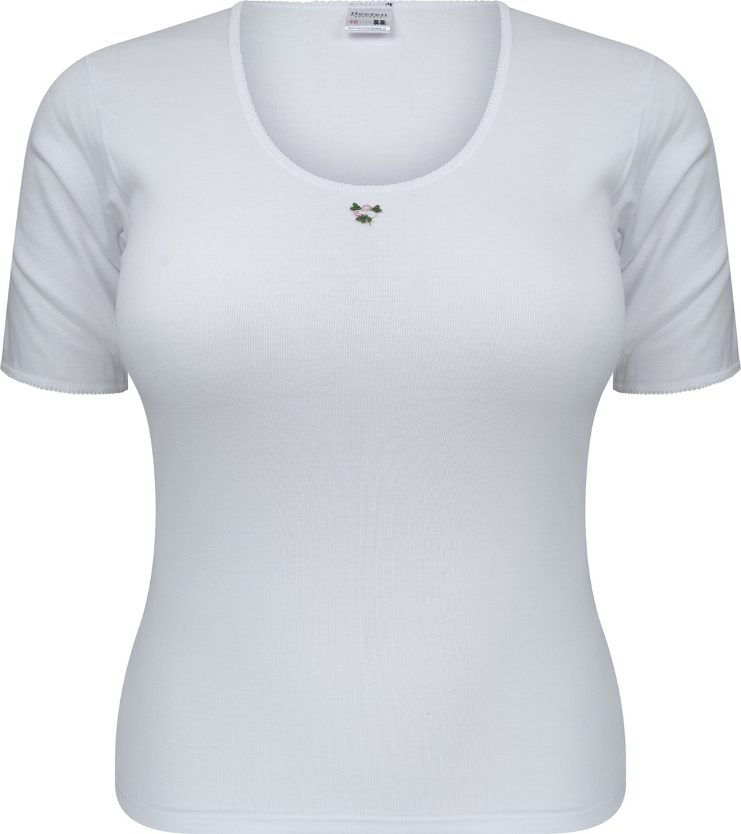Beeren onderblouse met bloempje maat 46
