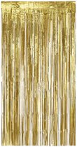 foliegordijn Metallic 200 x 100 cm goud