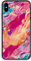 Case Company® - iPhone XS Max hoesje - Pastel Echoes - Biologisch Afbreekbaar Telefoonhoesje - Bescherming alle Kanten en Schermrand