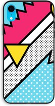 Case Company® - iPhone XR hoesje - Pop Art #3 - Biologisch Afbreekbaar Telefoonhoesje - Bescherming alle Kanten en Schermrand